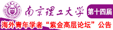 看骚妇操逼视频南京理工大学第十四届海外青年学者紫金论坛诚邀海内外英才！